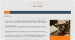 Desktop Screenshot of dl9sec.de