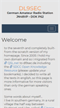 Mobile Screenshot of dl9sec.de
